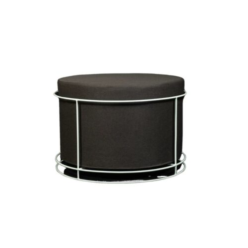Black Havana Ottoman Large