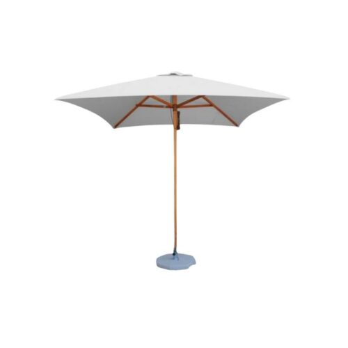 Off-White Outdoor Umbrellas