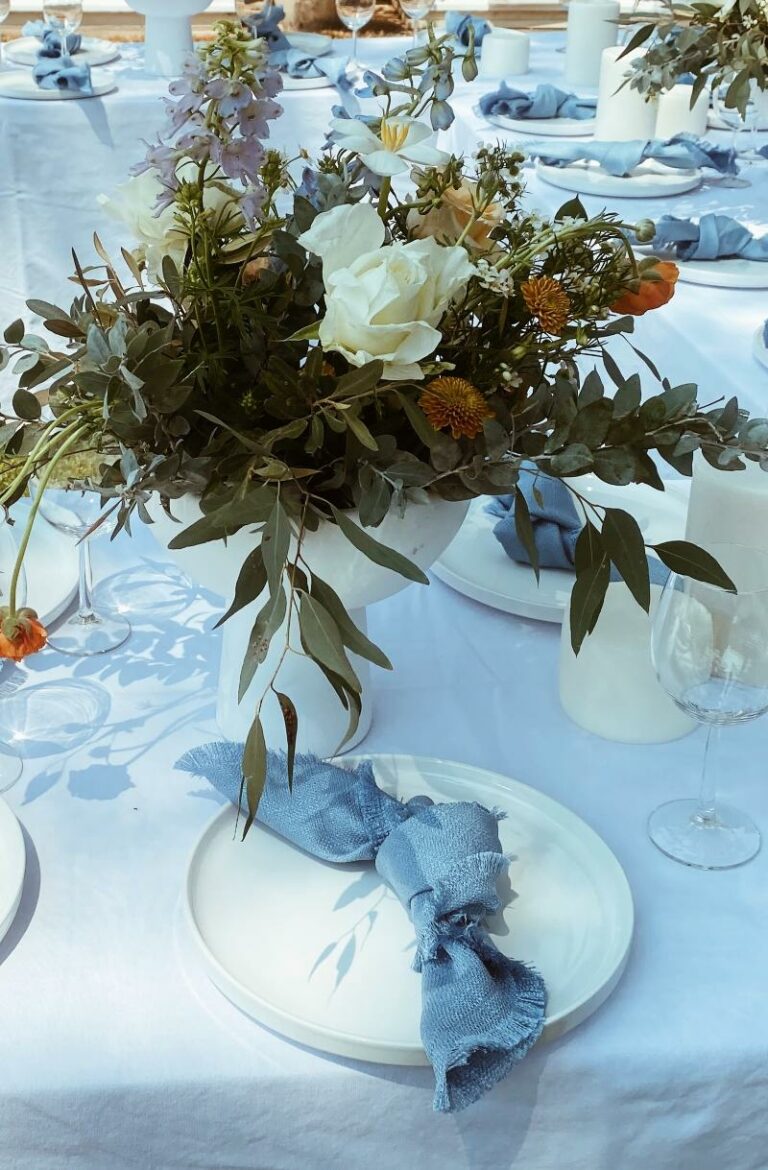 Pastel Blue Napkins