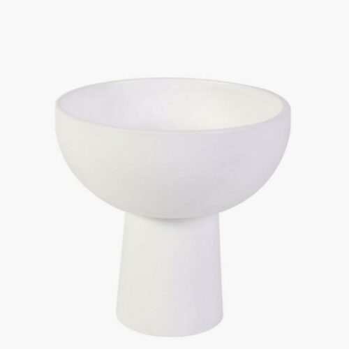 White Clive Vase