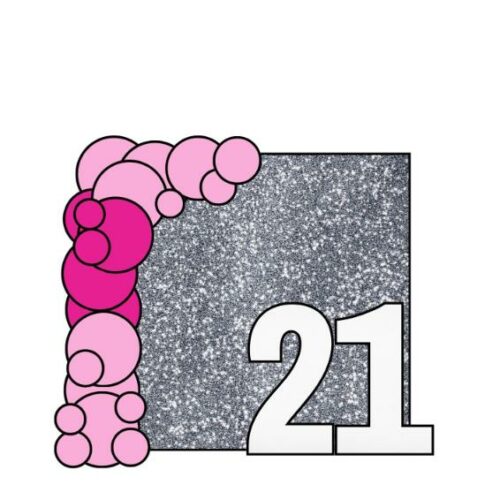 21 Shimmer Wall Balloon Bundle