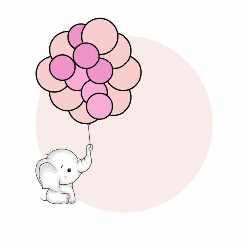 Ellie Blowing the Balloons Bundle