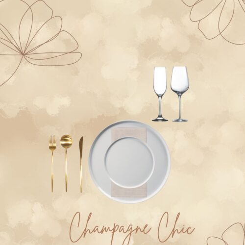 Champagne Chic Decor Package