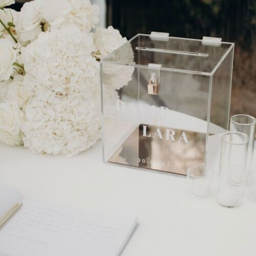 Envelope Perspex Box